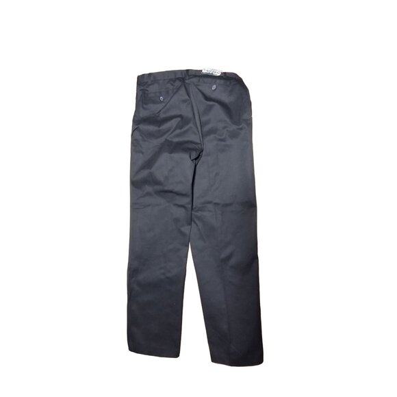 Authentic‎ Galaxy School Uniform Young Men's Flat Front Pant Black Size 18 - Picture 6 of 6